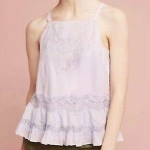 Anthropology ◾ Lavander Sleeveless Blouse